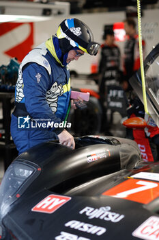 2024-07-12 - michelin engineer, portrait, Toyota Gazoo Racing, Toyota GR010 - Hybrid #07, Hypercar, during the 2024 Rolex 6 Hours of Sao Paulo, 5th round of the 2024 FIA World Endurance Championship, from July 12 to 14, 2024 on the Autódromo José Carlos Pace in Interlagos, Brazil - FIA WEC - 6 HOURS OF SAO PAULO 2024 - ENDURANCE - MOTORS