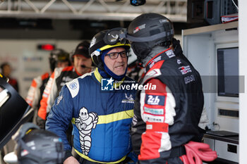 2024-07-12 - michelin engineer, portrait, Toyota Gazoo Racing, Toyota GR010 - Hybrid #07, Hypercar, during the 2024 Rolex 6 Hours of Sao Paulo, 5th round of the 2024 FIA World Endurance Championship, from July 12 to 14, 2024 on the Autódromo José Carlos Pace in Interlagos, Brazil - FIA WEC - 6 HOURS OF SAO PAULO 2024 - ENDURANCE - MOTORS