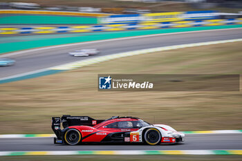 2024-07-12 - 05 CAMPBELL Matt (aus), CHRISTENSEN Michael (dnk), MAKOWIECKI Frédéric (fra), Porsche Penske Motorsport, Porsche 963 #05, Hypercar, action during the 2024 Rolex 6 Hours of Sao Paulo, 5th round of the 2024 FIA World Endurance Championship, from July 12 to 14, 2024 on the Autódromo José Carlos Pace in Interlagos, Brazil - FIA WEC - 6 HOURS OF SAO PAULO 2024 - ENDURANCE - MOTORS