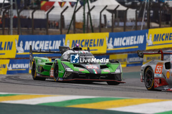 2024-07-12 - 63 BORTOLOTTI Mirko (ita), MORTARA Edoardo (swi), KVYAT Daniil (ita), Lamborghini Iron Lynx, Lamborghini SC63 #63, Hypercar, action during the 2024 Rolex 6 Hours of Sao Paulo, 5th round of the 2024 FIA World Endurance Championship, from July 12 to 14, 2024 on the Autódromo José Carlos Pace in Interlagos, Brazil - FIA WEC - 6 HOURS OF SAO PAULO 2024 - ENDURANCE - MOTORS