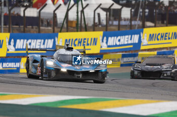 2024-07-12 - 36 VAXIVIERE Matthieu (fra), SCHUMACHER Mick (ger), LAPIERRE Nicolas (fra), Alpine Endurance Team, Alpine A424 #36, Hypercar, action during the 2024 Rolex 6 Hours of Sao Paulo, 5th round of the 2024 FIA World Endurance Championship, from July 12 to 14, 2024 on the Autódromo José Carlos Pace in Interlagos, Brazil - FIA WEC - 6 HOURS OF SAO PAULO 2024 - ENDURANCE - MOTORS