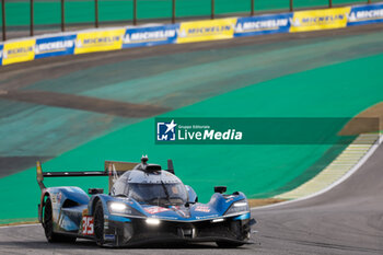 2024-07-12 - 35 MILESI Charles (fra), HABSBURG-LOTHRINGEN Ferdinand (aut), CHATIN Paul-Loup (fra), Alpine Endurance Team #35, Alpine A424, Hypercar, action during the 2024 Rolex 6 Hours of Sao Paulo, 5th round of the 2024 FIA World Endurance Championship, from July 12 to 14, 2024 on the Autódromo José Carlos Pace in Interlagos, Brazil - FIA WEC - 6 HOURS OF SAO PAULO 2024 - ENDURANCE - MOTORS