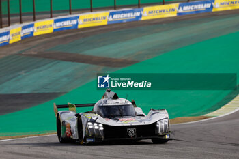 2024-07-12 - 94 DUVAL Loïc (fra), DI RESTA Paul (gbr), VANDOORNE Stoffel (bel), Peugeot TotalEnergies, Peugeot 9x8 #94, Hypercar, action during the 2024 Rolex 6 Hours of Sao Paulo, 5th round of the 2024 FIA World Endurance Championship, from July 12 to 14, 2024 on the Autódromo José Carlos Pace in Interlagos, Brazil - FIA WEC - 6 HOURS OF SAO PAULO 2024 - ENDURANCE - MOTORS