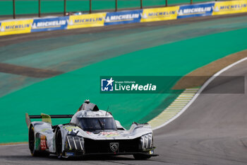 2024-07-12 - 93 JENSEN Mikkel (dnk), MULLER Nico (swi), VERGNE Jean-Eric (fra), Peugeot TotalEnergies, Peugeot 9x8 #93, Hypercar, action during the 2024 Rolex 6 Hours of Sao Paulo, 5th round of the 2024 FIA World Endurance Championship, from July 12 to 14, 2024 on the Autódromo José Carlos Pace in Interlagos, Brazil - FIA WEC - 6 HOURS OF SAO PAULO 2024 - ENDURANCE - MOTORS