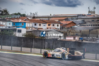 2024-07-12 - 12 STEVENS Will (gbr), NATO Norman (fra), ILOTT Callum (gbr), Hertz Team Jota, Porsche 963 #12, Hypercar, action during the 2024 Rolex 6 Hours of Sao Paulo, 5th round of the 2024 FIA World Endurance Championship, from July 12 to 14, 2024 on the Autódromo José Carlos Pace in Interlagos, Brazil - FIA WEC - 6 HOURS OF SAO PAULO 2024 - ENDURANCE - MOTORS