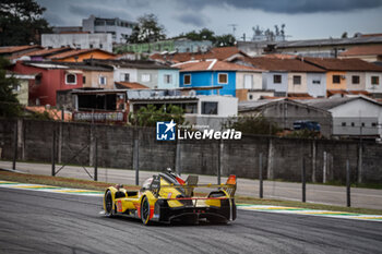 2024-07-12 - 83 KUBICA Robert (pol), SHWARTZMAN Robert (isr), YE Yifei (chn), AF Corse, Ferrari 499P #83, Hypercar, action during the 2024 Rolex 6 Hours of Sao Paulo, 5th round of the 2024 FIA World Endurance Championship, from July 12 to 14, 2024 on the Autódromo José Carlos Pace in Interlagos, Brazil - FIA WEC - 6 HOURS OF SAO PAULO 2024 - ENDURANCE - MOTORS