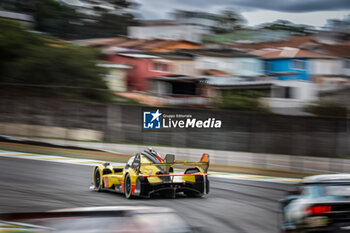 2024-07-12 - 83 KUBICA Robert (pol), SHWARTZMAN Robert (isr), YE Yifei (chn), AF Corse, Ferrari 499P #83, Hypercar, action during the 2024 Rolex 6 Hours of Sao Paulo, 5th round of the 2024 FIA World Endurance Championship, from July 12 to 14, 2024 on the Autódromo José Carlos Pace in Interlagos, Brazil - FIA WEC - 6 HOURS OF SAO PAULO 2024 - ENDURANCE - MOTORS