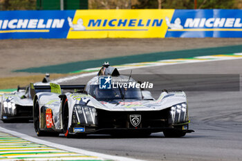 2024-07-12 - 94 DUVAL Loïc (fra), DI RESTA Paul (gbr), VANDOORNE Stoffel (bel), Peugeot TotalEnergies, Peugeot 9x8 #94, Hypercar, action during the 2024 Rolex 6 Hours of Sao Paulo, 5th round of the 2024 FIA World Endurance Championship, from July 12 to 14, 2024 on the Autódromo José Carlos Pace in Interlagos, Brazil - FIA WEC - 6 HOURS OF SAO PAULO 2024 - ENDURANCE - MOTORS