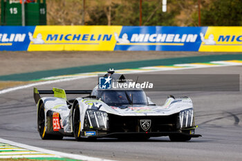 2024-07-12 - 93 JENSEN Mikkel (dnk), MULLER Nico (swi), VERGNE Jean-Eric (fra), Peugeot TotalEnergies, Peugeot 9x8 #93, Hypercar, action during the 2024 Rolex 6 Hours of Sao Paulo, 5th round of the 2024 FIA World Endurance Championship, from July 12 to 14, 2024 on the Autódromo José Carlos Pace in Interlagos, Brazil - FIA WEC - 6 HOURS OF SAO PAULO 2024 - ENDURANCE - MOTORS