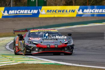 2024-07-12 - 55 HERIAU François (fra), MANN Simon (usa), ROVERA Alessio (ita), Vista AF Corse, Ferrari 296 GT3 #55, LM GT3, action during the 2024 Rolex 6 Hours of Sao Paulo, 5th round of the 2024 FIA World Endurance Championship, from July 12 to 14, 2024 on the Autódromo José Carlos Pace in Interlagos, Brazil - FIA WEC - 6 HOURS OF SAO PAULO 2024 - ENDURANCE - MOTORS