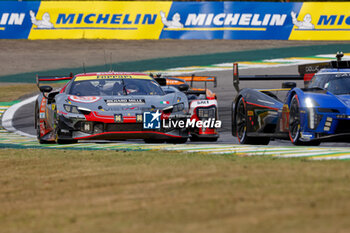 2024-07-12 - 55 HERIAU François (fra), MANN Simon (usa), ROVERA Alessio (ita), Vista AF Corse, Ferrari 296 GT3 #55, LM GT3, action during the 2024 Rolex 6 Hours of Sao Paulo, 5th round of the 2024 FIA World Endurance Championship, from July 12 to 14, 2024 on the Autódromo José Carlos Pace in Interlagos, Brazil - FIA WEC - 6 HOURS OF SAO PAULO 2024 - ENDURANCE - MOTORS