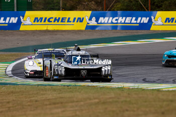 2024-07-12 - 93 JENSEN Mikkel (dnk), MULLER Nico (swi), VERGNE Jean-Eric (fra), Peugeot TotalEnergies, Peugeot 9x8 #93, Hypercar, action during the 2024 Rolex 6 Hours of Sao Paulo, 5th round of the 2024 FIA World Endurance Championship, from July 12 to 14, 2024 on the Autódromo José Carlos Pace in Interlagos, Brazil - FIA WEC - 6 HOURS OF SAO PAULO 2024 - ENDURANCE - MOTORS