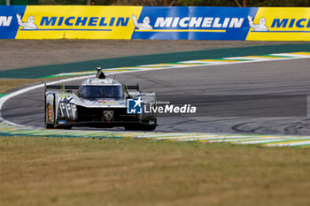 2024-07-12 - 93 JENSEN Mikkel (dnk), MULLER Nico (swi), VERGNE Jean-Eric (fra), Peugeot TotalEnergies, Peugeot 9x8 #93, Hypercar, action during the 2024 Rolex 6 Hours of Sao Paulo, 5th round of the 2024 FIA World Endurance Championship, from July 12 to 14, 2024 on the Autódromo José Carlos Pace in Interlagos, Brazil - FIA WEC - 6 HOURS OF SAO PAULO 2024 - ENDURANCE - MOTORS