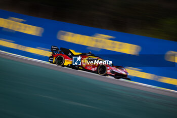 2024-07-12 - 50 FUOCO Antonio (ita), MOLINA Miguel (spa), NIELSEN Nicklas (dnk), Ferrari AF Corse, Ferrari 499P #50, Hypercar, action during the 2024 Rolex 6 Hours of Sao Paulo, 5th round of the 2024 FIA World Endurance Championship, from July 11 to 14, 2024 on the Autódromo José Carlos Pace in Interlagos, Brazil - FIA WEC - 6 HOURS OF SAO PAULO 2024 - ENDURANCE - MOTORS