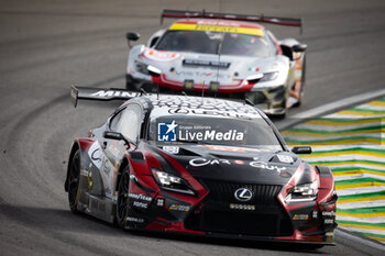 2024-07-12 - 87 LOPEZ José María (arg), KIMURA Takeshi (jpn), MASSON Esteban (fra), Akkodis ASP Team, Lexus RC F GT3 #87, LM GT3, action during the 2024 Rolex 6 Hours of Sao Paulo, 5th round of the 2024 FIA World Endurance Championship, from July 11 to 14, 2024 on the Autódromo José Carlos Pace in Interlagos, Brazil - FIA WEC - 6 HOURS OF SAO PAULO 2024 - ENDURANCE - MOTORS