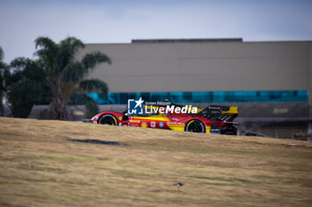 2024-07-12 - 50 FUOCO Antonio (ita), MOLINA Miguel (spa), NIELSEN Nicklas (dnk), Ferrari AF Corse, Ferrari 499P #50, Hypercar, action during the 2024 Rolex 6 Hours of Sao Paulo, 5th round of the 2024 FIA World Endurance Championship, from July 11 to 14, 2024 on the Autódromo José Carlos Pace in Interlagos, Brazil - FIA WEC - 6 HOURS OF SAO PAULO 2024 - ENDURANCE - MOTORS