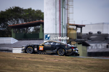 2024-07-12 - 88 OLSEN Dennis (dnk), PEDERSEN Mikkel (dnk), RODA Giorgio (ita), Proton Competition, Ford Mustang GT3 #88, LM GT3, action during the 2024 Rolex 6 Hours of Sao Paulo, 5th round of the 2024 FIA World Endurance Championship, from July 11 to 14, 2024 on the Autódromo José Carlos Pace in Interlagos, Brazil - FIA WEC - 6 HOURS OF SAO PAULO 2024 - ENDURANCE - MOTORS