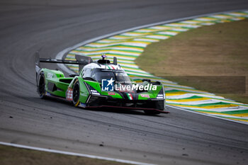 2024-07-12 - 63 BORTOLOTTI Mirko (ita), MORTARA Edoardo (swi), KVYAT Daniil (ita), Lamborghini Iron Lynx, Lamborghini SC63 #63, Hypercar, action during the 2024 Rolex 6 Hours of Sao Paulo, 5th round of the 2024 FIA World Endurance Championship, from July 11 to 14, 2024 on the Autódromo José Carlos Pace in Interlagos, Brazil - FIA WEC - 6 HOURS OF SAO PAULO 2024 - ENDURANCE - MOTORS