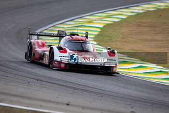 2024-07-12 - 05 CAMPBELL Matt (aus), CHRISTENSEN Michael (dnk), MAKOWIECKI Frédéric (fra), Porsche Penske Motorsport, Porsche 963 #05, Hypercar, action during the 2024 Rolex 6 Hours of Sao Paulo, 5th round of the 2024 FIA World Endurance Championship, from July 11 to 14, 2024 on the Autódromo José Carlos Pace in Interlagos, Brazil - FIA WEC - 6 HOURS OF SAO PAULO 2024 - ENDURANCE - MOTORS