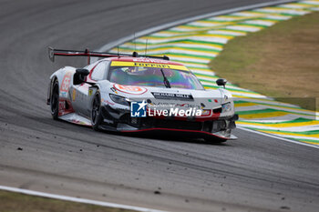 2024-07-12 - 55 HERIAU François (fra), MANN Simon (usa), ROVERA Alessio (ita), Vista AF Corse, Ferrari 296 GT3 #55, LM GT3, action during the 2024 Rolex 6 Hours of Sao Paulo, 5th round of the 2024 FIA World Endurance Championship, from July 11 to 14, 2024 on the Autódromo José Carlos Pace in Interlagos, Brazil - FIA WEC - 6 HOURS OF SAO PAULO 2024 - ENDURANCE - MOTORS