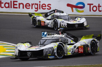 2024-07-12 - 94 DUVAL Loïc (fra), DI RESTA Paul (gbr), VANDOORNE Stoffel (bel), Peugeot TotalEnergies, Peugeot 9x8 #94, Hypercar, action during the 2024 Rolex 6 Hours of Sao Paulo, 5th round of the 2024 FIA World Endurance Championship, from July 12 to 14, 2024 on the Autódromo José Carlos Pace in Interlagos, Brazil - FIA WEC - 6 HOURS OF SAO PAULO 2024 - ENDURANCE - MOTORS