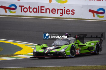 2024-07-12 - 63 BORTOLOTTI Mirko (ita), MORTARA Edoardo (swi), KVYAT Daniil (ita), Lamborghini Iron Lynx, Lamborghini SC63 #63, Hypercar, action during the 2024 Rolex 6 Hours of Sao Paulo, 5th round of the 2024 FIA World Endurance Championship, from July 12 to 14, 2024 on the Autódromo José Carlos Pace in Interlagos, Brazil - FIA WEC - 6 HOURS OF SAO PAULO 2024 - ENDURANCE - MOTORS