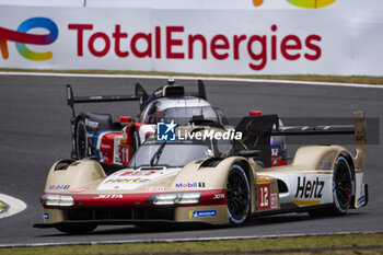 2024-07-12 - 12 STEVENS Will (gbr), NATO Norman (fra), ILOTT Callum (gbr), Hertz Team Jota, Porsche 963 #12, Hypercar, action during the 2024 Rolex 6 Hours of Sao Paulo, 5th round of the 2024 FIA World Endurance Championship, from July 12 to 14, 2024 on the Autódromo José Carlos Pace in Interlagos, Brazil - FIA WEC - 6 HOURS OF SAO PAULO 2024 - ENDURANCE - MOTORS