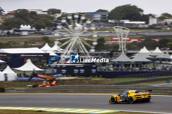 2024-07-12 - 81 EASTWOOD Charlie (irl), ANDRADE Rui (ang), VAN ROMPUY Tom (bel), TF Sport, Corvette Z06 GT3.R #81, LM GT3, action during the 2024 Rolex 6 Hours of Sao Paulo, 5th round of the 2024 FIA World Endurance Championship, from July 12 to 14, 2024 on the Autódromo José Carlos Pace in Interlagos, Brazil - FIA WEC - 6 HOURS OF SAO PAULO 2024 - ENDURANCE - MOTORS