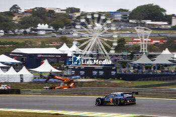 2024-07-12 - 27 JAMES Ian (usa), MANCINELLI Daniel (ita), RIBERAS Alex (spa), Heart of Racing Team, Aston Martin Vantage GT3 #27, LM GT3, action during the 2024 Rolex 6 Hours of Sao Paulo, 5th round of the 2024 FIA World Endurance Championship, from July 12 to 14, 2024 on the Autódromo José Carlos Pace in Interlagos, Brazil - FIA WEC - 6 HOURS OF SAO PAULO 2024 - ENDURANCE - MOTORS