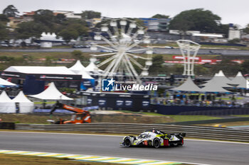 2024-07-12 - 93 JENSEN Mikkel (dnk), MULLER Nico (swi), VERGNE Jean-Eric (fra), Peugeot TotalEnergies, Peugeot 9x8 #93, Hypercar, action during the 2024 Rolex 6 Hours of Sao Paulo, 5th round of the 2024 FIA World Endurance Championship, from July 12 to 14, 2024 on the Autódromo José Carlos Pace in Interlagos, Brazil - FIA WEC - 6 HOURS OF SAO PAULO 2024 - ENDURANCE - MOTORS