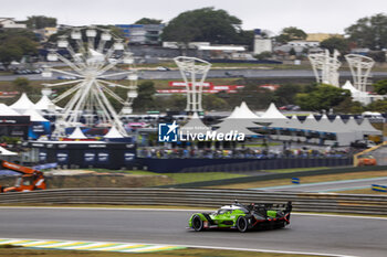 2024-07-12 - 63 BORTOLOTTI Mirko (ita), MORTARA Edoardo (swi), KVYAT Daniil (ita), Lamborghini Iron Lynx, Lamborghini SC63 #63, Hypercar, action during the 2024 Rolex 6 Hours of Sao Paulo, 5th round of the 2024 FIA World Endurance Championship, from July 12 to 14, 2024 on the Autódromo José Carlos Pace in Interlagos, Brazil - FIA WEC - 6 HOURS OF SAO PAULO 2024 - ENDURANCE - MOTORS