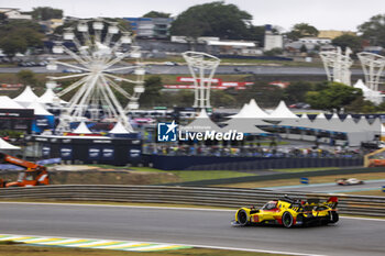 2024-07-12 - 83 KUBICA Robert (pol), SHWARTZMAN Robert (isr), YE Yifei (chn), AF Corse, Ferrari 499P #83, Hypercar, action during the 2024 Rolex 6 Hours of Sao Paulo, 5th round of the 2024 FIA World Endurance Championship, from July 12 to 14, 2024 on the Autódromo José Carlos Pace in Interlagos, Brazil - FIA WEC - 6 HOURS OF SAO PAULO 2024 - ENDURANCE - MOTORS