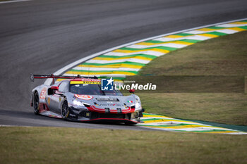 2024-07-12 - 54 FLOHR Thomas (swi), CASTELLACCI Francesco (ita), RIGON Davide (ita), Vista AF Corse, Ferrari 296 GT3 #54, LM GT3, action during the 2024 Rolex 6 Hours of Sao Paulo, 5th round of the 2024 FIA World Endurance Championship, from July 11 to 14, 2024 on the Autódromo José Carlos Pace in Interlagos, Brazil - FIA WEC - 6 HOURS OF SAO PAULO 2024 - ENDURANCE - MOTORS