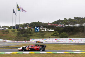 2024-07-12 - 05 CAMPBELL Matt (aus), CHRISTENSEN Michael (dnk), MAKOWIECKI Frédéric (fra), Porsche Penske Motorsport, Porsche 963 #05, Hypercar, action during the 2024 Rolex 6 Hours of Sao Paulo, 5th round of the 2024 FIA World Endurance Championship, from July 12 to 14, 2024 on the Autódromo José Carlos Pace in Interlagos, Brazil - FIA WEC - 6 HOURS OF SAO PAULO 2024 - ENDURANCE - MOTORS