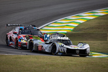 2024-07-12 - 93 JENSEN Mikkel (dnk), MULLER Nico (swi), VERGNE Jean-Eric (fra), Peugeot TotalEnergies, Peugeot 9x8 #93, Hypercar, action during the 2024 Rolex 6 Hours of Sao Paulo, 5th round of the 2024 FIA World Endurance Championship, from July 11 to 14, 2024 on the Autódromo José Carlos Pace in Interlagos, Brazil - FIA WEC - 6 HOURS OF SAO PAULO 2024 - ENDURANCE - MOTORS