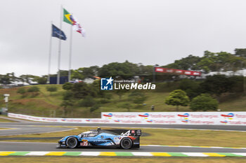 2024-07-12 - 35 MILESI Charles (fra), HABSBURG-LOTHRINGEN Ferdinand (aut), CHATIN Paul-Loup (fra), Alpine Endurance Team #35, Alpine A424, Hypercar, action during the 2024 Rolex 6 Hours of Sao Paulo, 5th round of the 2024 FIA World Endurance Championship, from July 12 to 14, 2024 on the Autódromo José Carlos Pace in Interlagos, Brazil - FIA WEC - 6 HOURS OF SAO PAULO 2024 - ENDURANCE - MOTORS