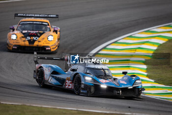 2024-07-12 - 35 MILESI Charles (fra), HABSBURG-LOTHRINGEN Ferdinand (aut), CHATIN Paul-Loup (fra), Alpine Endurance Team #35, Alpine A424, Hypercar, action during the 2024 Rolex 6 Hours of Sao Paulo, 5th round of the 2024 FIA World Endurance Championship, from July 11 to 14, 2024 on the Autódromo José Carlos Pace in Interlagos, Brazil - FIA WEC - 6 HOURS OF SAO PAULO 2024 - ENDURANCE - MOTORS