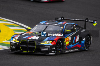 2024-07-12 - 46 MARTIN Maxime (bel), ROSSI Valentino (ita), AL HARTHY Ahmad (omn) Team WRT, BMW M4 GT3 #46, LM GT3, action during the 2024 Rolex 6 Hours of Sao Paulo, 5th round of the 2024 FIA World Endurance Championship, from July 12 to 14, 2024 on the Autódromo José Carlos Pace in Interlagos, Brazil - FIA WEC - 6 HOURS OF SAO PAULO 2024 - ENDURANCE - MOTORS