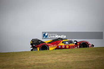 2024-07-12 - 51 PIER GUIDI Alessandro (ita), CALADO James (gbr), GIOVINAZZI Antonio (ita), Ferrari AF Corse, Ferrari 499P #51, Hypercar, action during the 2024 Rolex 6 Hours of Sao Paulo, 5th round of the 2024 FIA World Endurance Championship, from July 11 to 14, 2024 on the Autódromo José Carlos Pace in Interlagos, Brazil - FIA WEC - 6 HOURS OF SAO PAULO 2024 - ENDURANCE - MOTORS