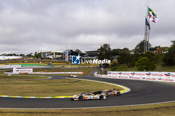 2024-07-12 - 38 RASMUSSEN Oliver (dnk), HANSON Philip (gbr), BUTTON Jenson (gbr), Hertz Team Jota, Porsche 963 #38, Hypercar, action during the 2024 Rolex 6 Hours of Sao Paulo, 5th round of the 2024 FIA World Endurance Championship, from July 12 to 14, 2024 on the Autódromo José Carlos Pace in Interlagos, Brazil - FIA WEC - 6 HOURS OF SAO PAULO 2024 - ENDURANCE - MOTORS