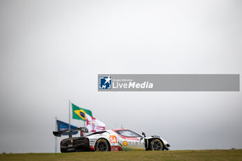 2024-07-12 - 54 FLOHR Thomas (swi), CASTELLACCI Francesco (ita), RIGON Davide (ita), Vista AF Corse, Ferrari 296 GT3 #54, LM GT3, action during the 2024 Rolex 6 Hours of Sao Paulo, 5th round of the 2024 FIA World Endurance Championship, from July 11 to 14, 2024 on the Autódromo José Carlos Pace in Interlagos, Brazil - FIA WEC - 6 HOURS OF SAO PAULO 2024 - ENDURANCE - MOTORS