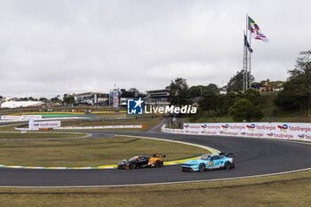 2024-07-12 - 59 SAUCY Grégoire (swi), COTTINGHAM James (gbr), COSTA Nicolas (bra), United Autosports, McLaren 720S GT3 Evo #59, LM GT3, 77 BARKER Ben (gbr), HARDWICK Ryan (usa), ROBICHON Zacharie (can), Proton Competition, Ford Mustang GT3 #77, LM GT3, action during the 2024 Rolex 6 Hours of Sao Paulo, 5th round of the 2024 FIA World Endurance Championship, from July 12 to 14, 2024 on the Autódromo José Carlos Pace in Interlagos, Brazil - FIA WEC - 6 HOURS OF SAO PAULO 2024 - ENDURANCE - MOTORS