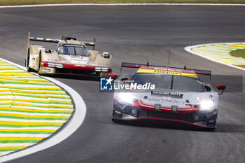 2024-07-12 - 54 FLOHR Thomas (swi), CASTELLACCI Francesco (ita), RIGON Davide (ita), Vista AF Corse, Ferrari 296 GT3 #54, LM GT3, action during the 2024 Rolex 6 Hours of Sao Paulo, 5th round of the 2024 FIA World Endurance Championship, from July 12 to 14, 2024 on the Autódromo José Carlos Pace in Interlagos, Brazil - FIA WEC - 6 HOURS OF SAO PAULO 2024 - ENDURANCE - MOTORS