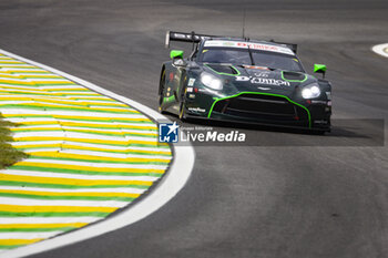 2024-07-12 - 777 SORENSEN Marco (dnk), MATEU Clément (fra), BASTARD Erwan (fra), D'Station Racing, Aston Martin Vantage GT3 #777, LM GT3, action during the 2024 Rolex 6 Hours of Sao Paulo, 5th round of the 2024 FIA World Endurance Championship, from July 12 to 14, 2024 on the Autódromo José Carlos Pace in Interlagos, Brazil - FIA WEC - 6 HOURS OF SAO PAULO 2024 - ENDURANCE - MOTORS