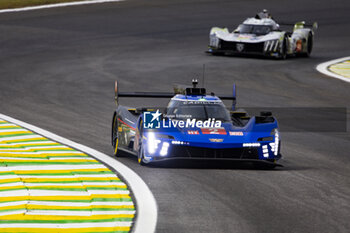 2024-07-12 - 02 BAMBER Earl (nzl), LYNN Alex (gbr), Cadillac Racing #02, Hypercar, action during the 2024 Rolex 6 Hours of Sao Paulo, 5th round of the 2024 FIA World Endurance Championship, from July 12 to 14, 2024 on the Autódromo José Carlos Pace in Interlagos, Brazil - FIA WEC - 6 HOURS OF SAO PAULO 2024 - ENDURANCE - MOTORS