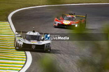 2024-07-12 - 94 DUVAL Loïc (fra), DI RESTA Paul (gbr), VANDOORNE Stoffel (bel), Peugeot TotalEnergies, Peugeot 9x8 #94, Hypercar, action during the 2024 Rolex 6 Hours of Sao Paulo, 5th round of the 2024 FIA World Endurance Championship, from July 12 to 14, 2024 on the Autódromo José Carlos Pace in Interlagos, Brazil - FIA WEC - 6 HOURS OF SAO PAULO 2024 - ENDURANCE - MOTORS