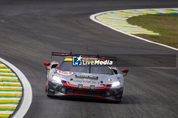 2024-07-12 - 54 FLOHR Thomas (swi), CASTELLACCI Francesco (ita), RIGON Davide (ita), Vista AF Corse, Ferrari 296 GT3 #54, LM GT3, action during the 2024 Rolex 6 Hours of Sao Paulo, 5th round of the 2024 FIA World Endurance Championship, from July 12 to 14, 2024 on the Autódromo José Carlos Pace in Interlagos, Brazil - FIA WEC - 6 HOURS OF SAO PAULO 2024 - ENDURANCE - MOTORS