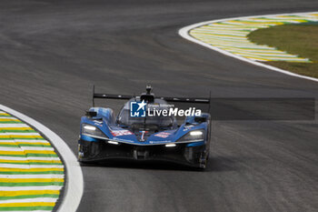 2024-07-12 - 36 VAXIVIERE Matthieu (fra), SCHUMACHER Mick (ger), LAPIERRE Nicolas (fra), Alpine Endurance Team, Alpine A424 #36, Hypercar, action during the 2024 Rolex 6 Hours of Sao Paulo, 5th round of the 2024 FIA World Endurance Championship, from July 12 to 14, 2024 on the Autódromo José Carlos Pace in Interlagos, Brazil - FIA WEC - 6 HOURS OF SAO PAULO 2024 - ENDURANCE - MOTORS