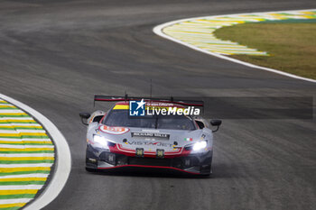 2024-07-12 - 55 HERIAU François (fra), MANN Simon (usa), ROVERA Alessio (ita), Vista AF Corse, Ferrari 296 GT3 #55, LM GT3, action during the 2024 Rolex 6 Hours of Sao Paulo, 5th round of the 2024 FIA World Endurance Championship, from July 12 to 14, 2024 on the Autódromo José Carlos Pace in Interlagos, Brazil - FIA WEC - 6 HOURS OF SAO PAULO 2024 - ENDURANCE - MOTORS