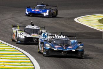 2024-07-12 - 35 MILESI Charles (fra), HABSBURG-LOTHRINGEN Ferdinand (aut), CHATIN Paul-Loup (fra), Alpine Endurance Team #35, Alpine A424, Hypercar, action during the 2024 Rolex 6 Hours of Sao Paulo, 5th round of the 2024 FIA World Endurance Championship, from July 12 to 14, 2024 on the Autódromo José Carlos Pace in Interlagos, Brazil - FIA WEC - 6 HOURS OF SAO PAULO 2024 - ENDURANCE - MOTORS